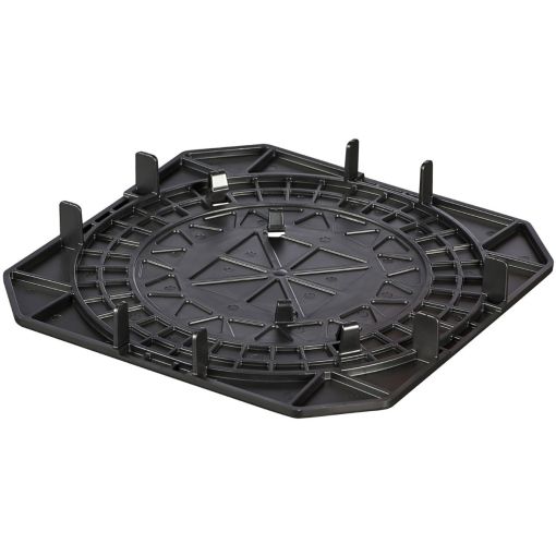 NATURinFORM Lastverteilerplatte für Terrassenfüße WPC 2