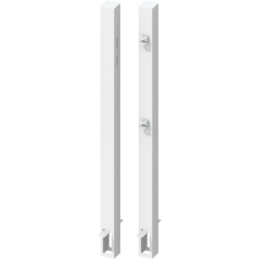 TraumGarten Gartenzaun Torpfosten-Set für Einzeltor 2