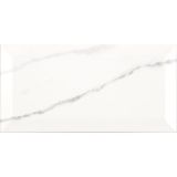 Facettenfliesen Metro Carrara glänzend 10x20 cm Stärke 8 mm