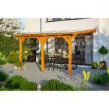 Skan Holz Terrassenüberdachung Andria Terrassendach
