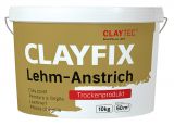 CLAYTEC Lehm-Anstrich Schwarz CLAYFIX ohne Korn