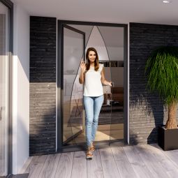 Windhager Insektenschutz Magnetvorhang 110x220 cm, 4