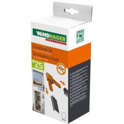 Windhager Eckverbinderset für Fenster und 3