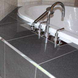 BLANKE Fliesenschiene Dreiecksprofil Aluminium silberfarben 6