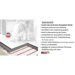 Wellker elektrische Fußbodenheizung E-Heat Individual 5