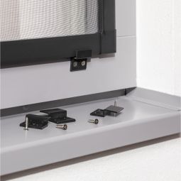Windhager Insektenschutz Einhängewinkel Set Anthrazit 3