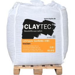ClayTec Lehmputz SanReMo, TROCKEN 3