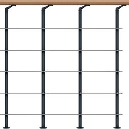 DOLLE Brüstungsgeländer für Mittelholmtreppen Cork, 5