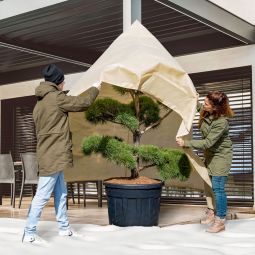 Windhager Vlieshaube S-PRO Frostschutzhülle Wintervlies 5