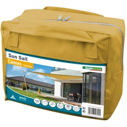 Windhager Sonnensegel CANNES gelb Sonnenschutz 6