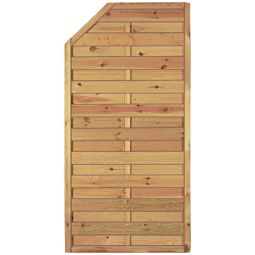 T&J Sichtschutzzaun Maxi-Massiv Stufe Sichtschutz 3