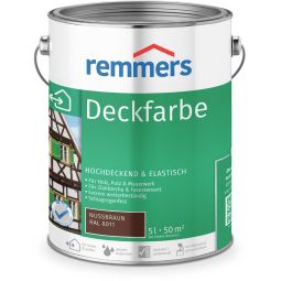 Remmers Deckfarbe nussbraun RAL 8011 6
