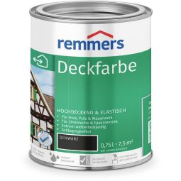 Remmers Deckfarbe schwarz 4