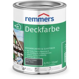 Remmers Deckfarbe basaltgrau RAL 7012 4