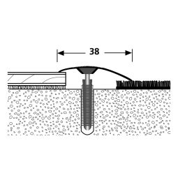 PARKETTFREUND Anpassprofil PF 186 Alu 3