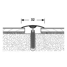 PARKETTFREUND Übergangsprofil PF 188 Alu 3