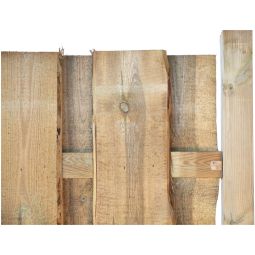 T&J Sichtschutzzaun FÜNEN Sichtschutz Bohlenzaun 6