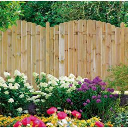 T&J Sichtschutzzaun DAAN Bogen Sichtschutz 4