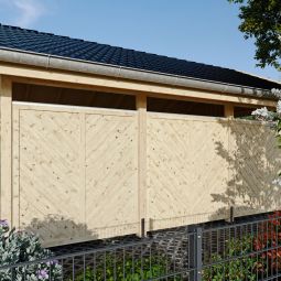 T&J Sichtschutzzaun CLASSIC Diagonal Sichtschutz 6