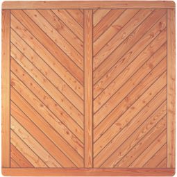 T&J Sichtschutzzaun ESBJERG Lärche Sichtschutz 6