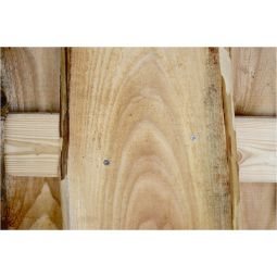 T&J Sichtschutzzaun JÜTLAND Sichtschutz Bohlenzaun 9