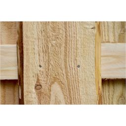 T&J Sichtschutzzaun LANGELAND Lärche Sichtschutz 4