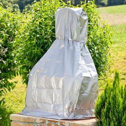 Windhager Kamin-Abdeckhaube Abdeckplane 1,25x0,85x2,05 m 3