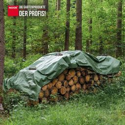 NOOR Holz-Abdeckplane grün 3