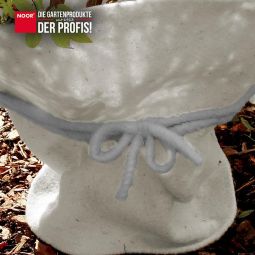 NOOR Wollkordel aus Schafwolle graubraun 3