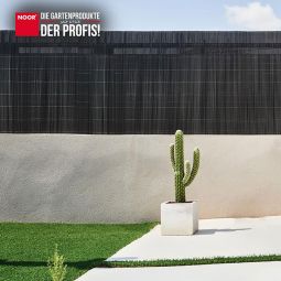 NOOR Sichtschutzmatte LOP antrazit Sichtschutzzaun 4