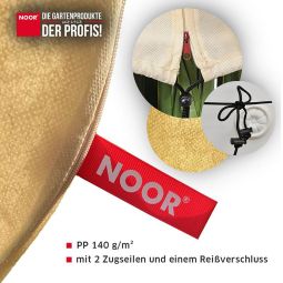 NOOR Winterschutz-Thermomantel Biwak mit Reißverschluss 4