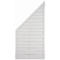 T&J Lamellenzaun LIGHTLINE Abschlusselement Sichtschutzzaun 6