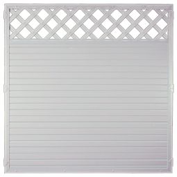 T&J Sichtschutzzaun LIGHTLINE mit Dekorgitter 6