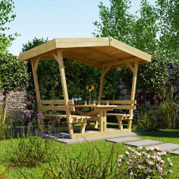 weka Gartenlaube 662 Pavillon 3