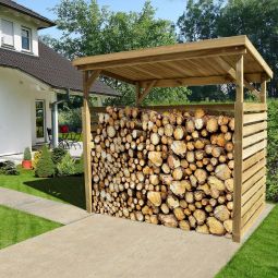 weka Brennholzregal 663 B Kaminholzregal 4