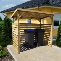 weka Brennholzregal 663 B Kaminholzregal 3