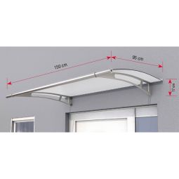gutta Pultvordach PT-L Edelstahl Dach 6