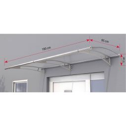 gutta Pultvordach PT-L Edelstahl Dach 7