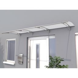 gutta Pultvordach PT-L Edelstahl, weiß-satiniert 5