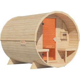 Karibu Fasssauna 2 naturbelassen 4