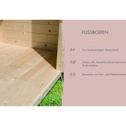 Karibu Fasssauna 2 naturbelassen 10