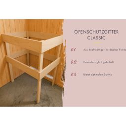 Karibu Fasssauna 2 naturbelassen 11