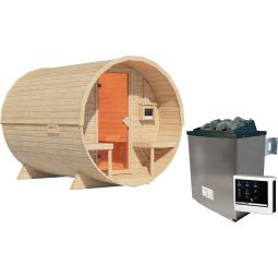 Karibu Fasssauna 2 naturbelassen 16