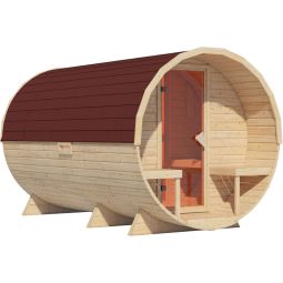 Karibu Fasssauna 3 naturbelassen 13