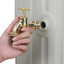 Garantia Säulentank Regentonne sandbeige Regenfass, 3