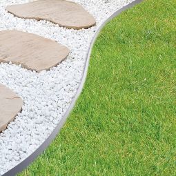 bellissa Rasenkante Metall Mähkante Beeteinfassung 4