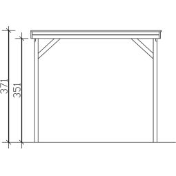 Skan Holz Carport Caravan Friesland 5