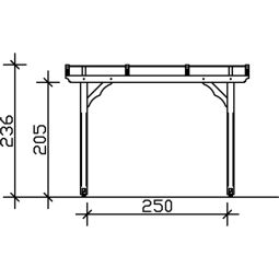 Skan Holz Pavillon Marseille Naturbelassen 6