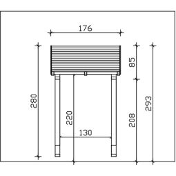 Skan Holz Vordach Potsdam Dach 8