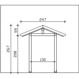 Skan Holz Vordach Siegen Dach 7